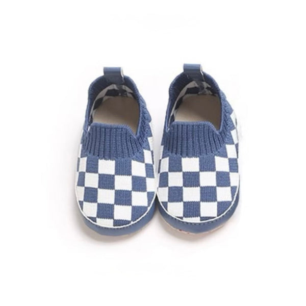 Pre Walkers in Navy Chequered